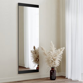 Hanah Home Espejo Decorativo Basic Negro 40x120 cm